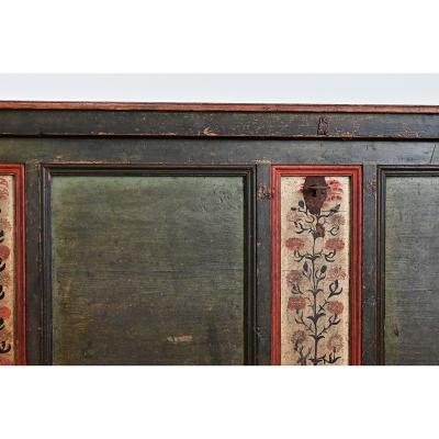 Swedish 18th Century Painted Coffer