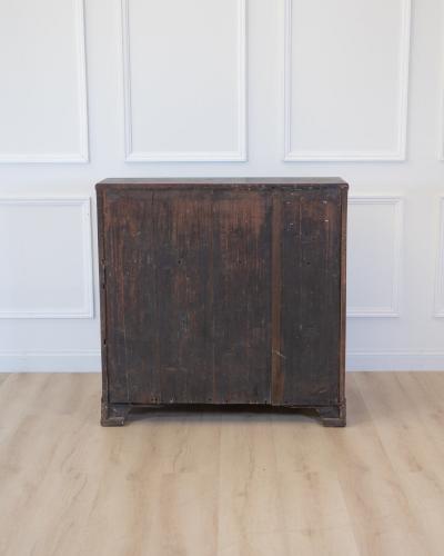 Swedish 19th Century Black Painted Pine Secretary Desk circa 1830 1840