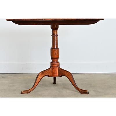 Swedish 19th Century Carl Hollst Square Tilt top Table