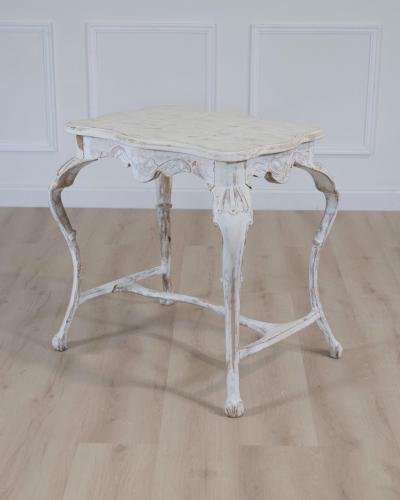 Swedish 19th Century Carved Table