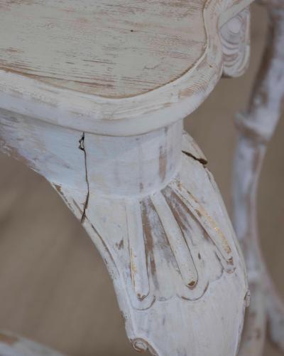 Swedish 19th Century Carved Table