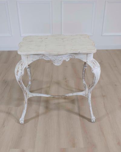 Swedish 19th Century Carved Table