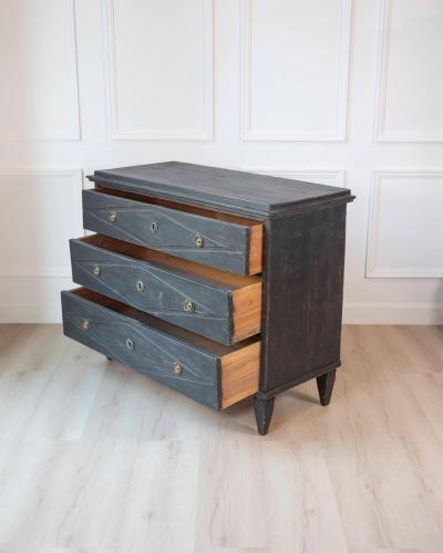 Swedish 19th Century Chest of Drawers c 1840