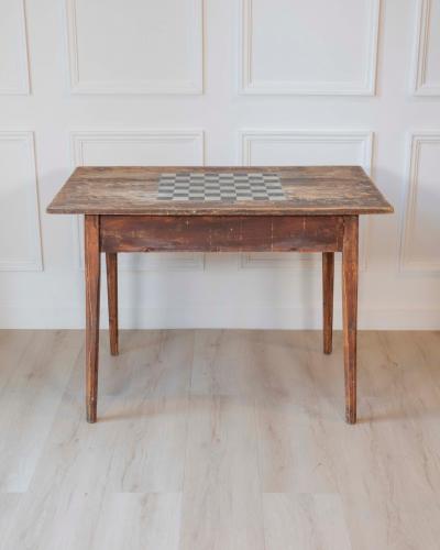 Swedish 19th Century Game Table