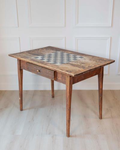 Swedish 19th Century Game Table
