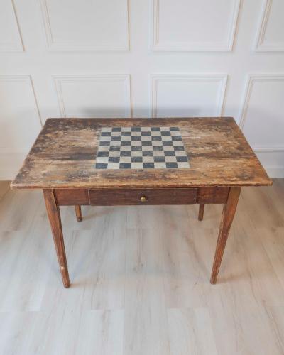 Swedish 19th Century Game Table