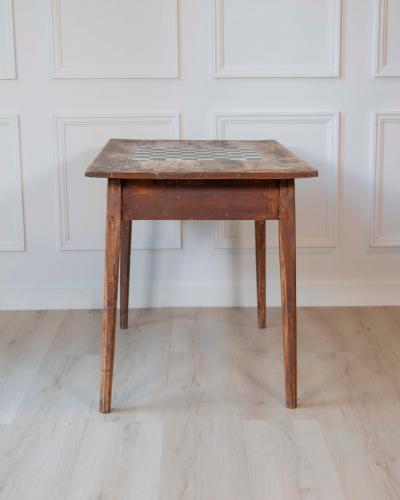 Swedish 19th Century Game Table