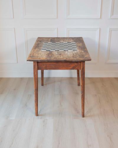 Swedish 19th Century Game Table