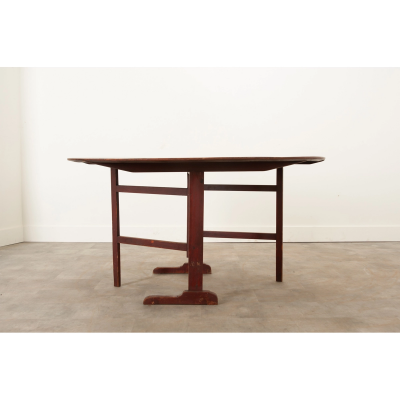 Swedish 19th Century Gateleg Tilt Top Table