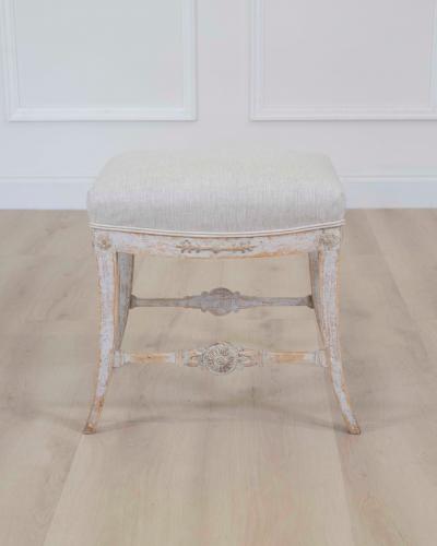Swedish 19th Century Gustavian Stool
