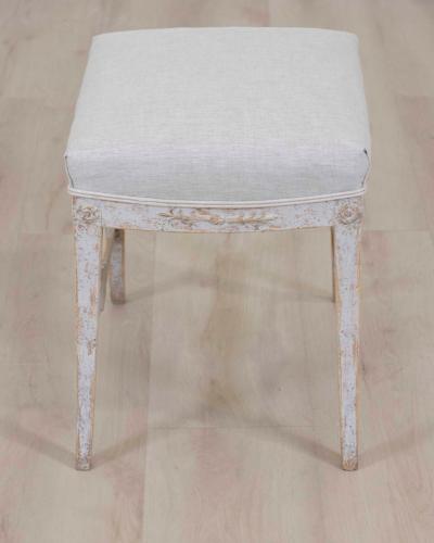 Swedish 19th Century Gustavian Stool