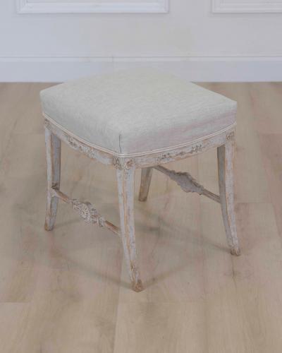 Swedish 19th Century Gustavian Stool