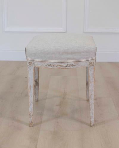 Swedish 19th Century Gustavian Stool