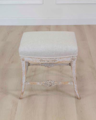 Swedish 19th Century Gustavian Stool