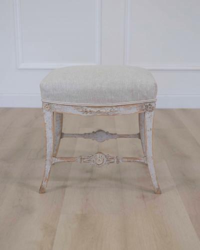 Swedish 19th Century Gustavian Stool
