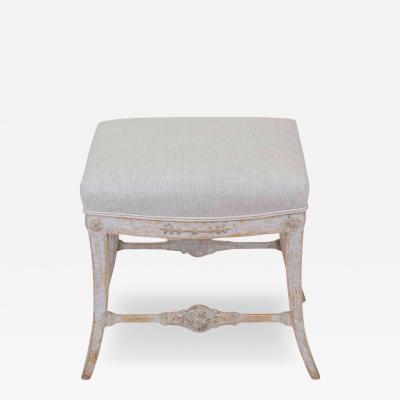 Swedish 19th Century Gustavian Stool