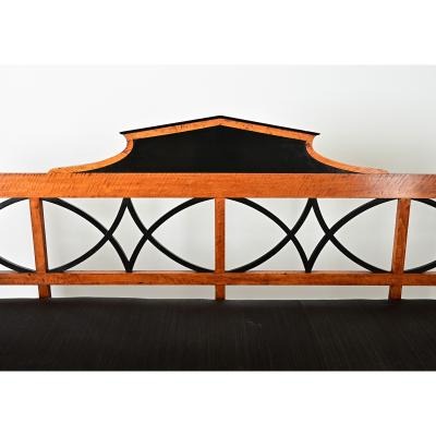 Swedish 19th Century Maple Biedermeier Settee