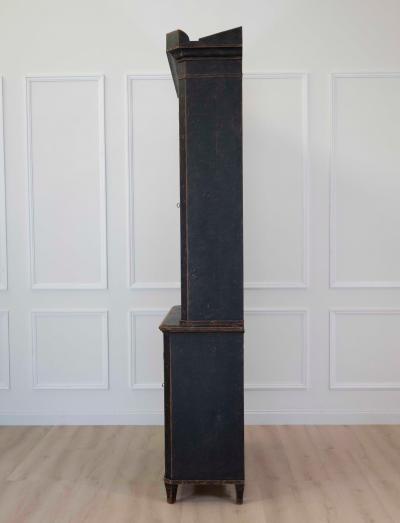 Swedish 19th Century Painted Bookcase