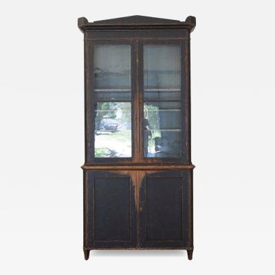 Swedish 19th Century Painted Bookcase
