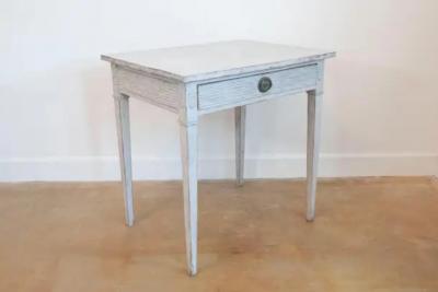 Swedish 20th Century Gustavian Style Side Table Circa 1900