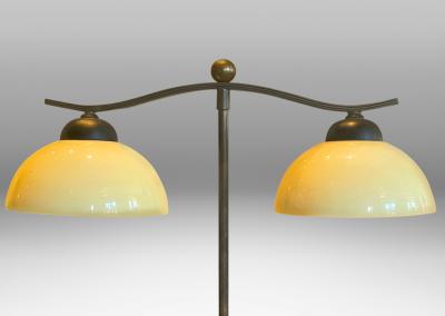 Swedish Art Deco Library Lamp