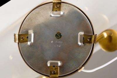 Swedish Art Deco Table Lamp in Brass