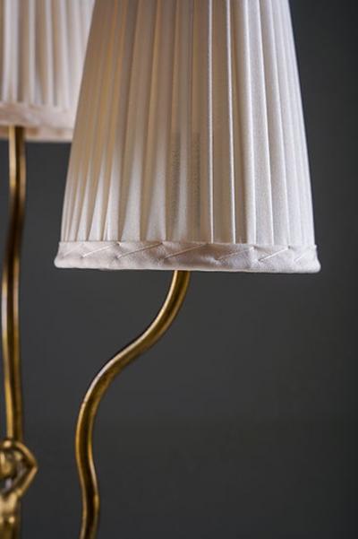 Swedish Art Deco Table Lamp in Brass