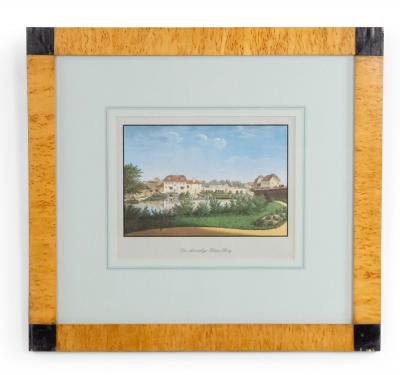 Swedish Biedermeier Landscape Prints