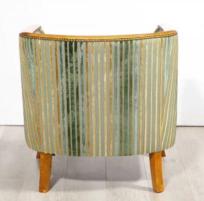 Swedish Birch Club Chair