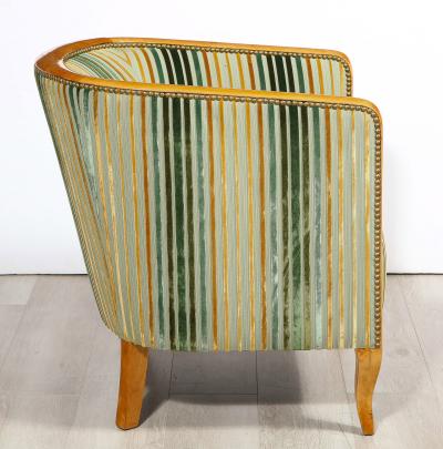 Swedish Birch Club Chair