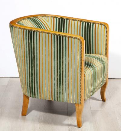 Swedish Birch Club Chair