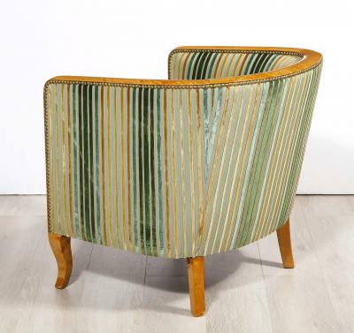 Swedish Birch Club Chair