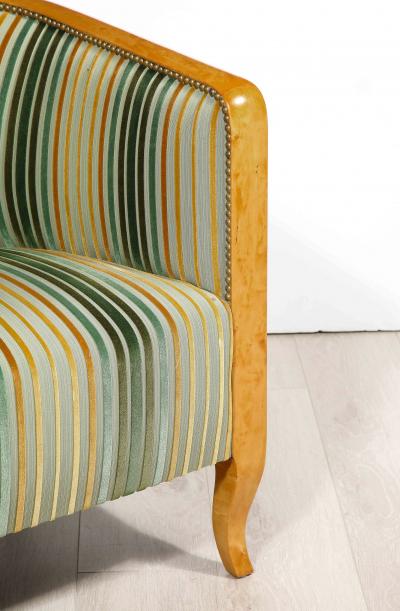 Swedish Birch Club Chair