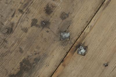 Swedish Blue Painted Baroque Drop Leaf Dining Table