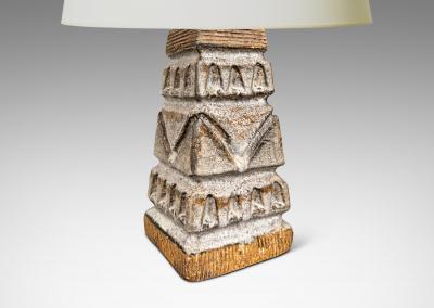 Swedish Brutalist Duo of Table Lamps