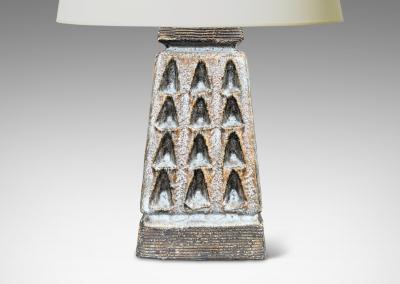 Swedish Brutalist Duo of Table Lamps