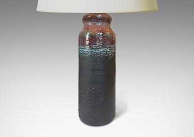 Swedish Brutalist Pair of Table Lamps