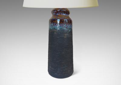 Swedish Brutalist Pair of Table Lamps