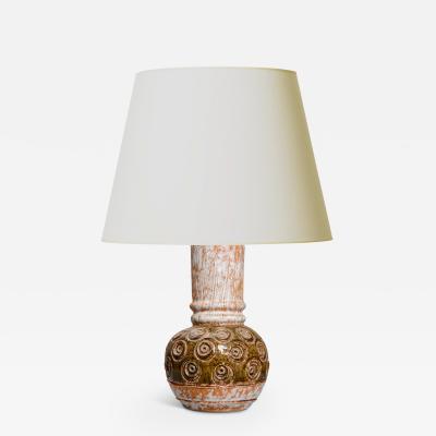 Swedish Brutalist Table Lamp