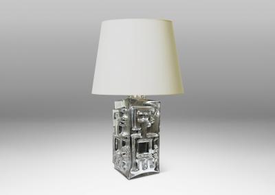 Swedish Brutalist Table Lamp