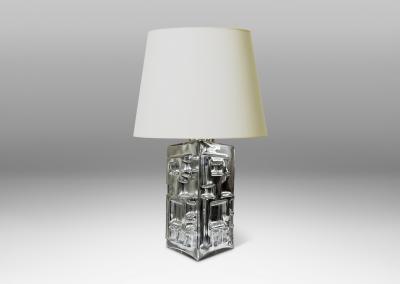 Swedish Brutalist Table Lamp