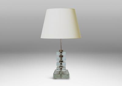 Swedish Brutalist Table Lamp