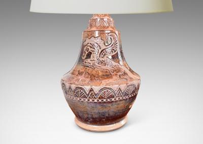 Swedish Brutalist Table Lamp