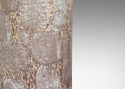 Swedish Brutalist table lamp
