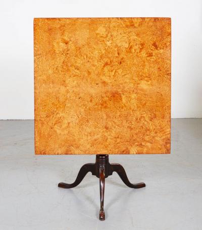 Swedish Burl Top Table