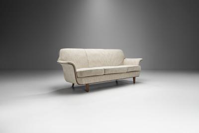 Swedish Cabinetmaker Sofa and Armchairs Sweden 1950s