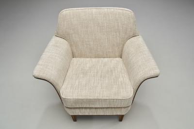 Swedish Cabinetmaker Sofa and Armchairs Sweden 1950s