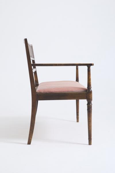 Swedish Cane Settee