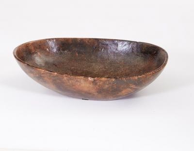 Swedish Carved Burl Bowl