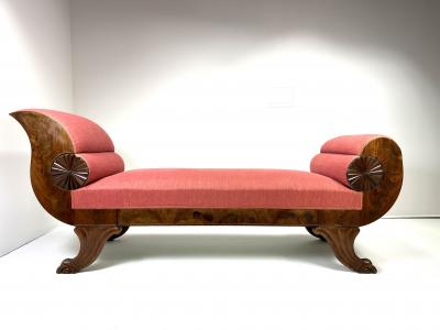Swedish Chaise Lounge Circa 1900 s